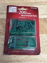 Home Accents Holiday 200 Piece Metal Ornament Hooks NEW - £5.45 GBP