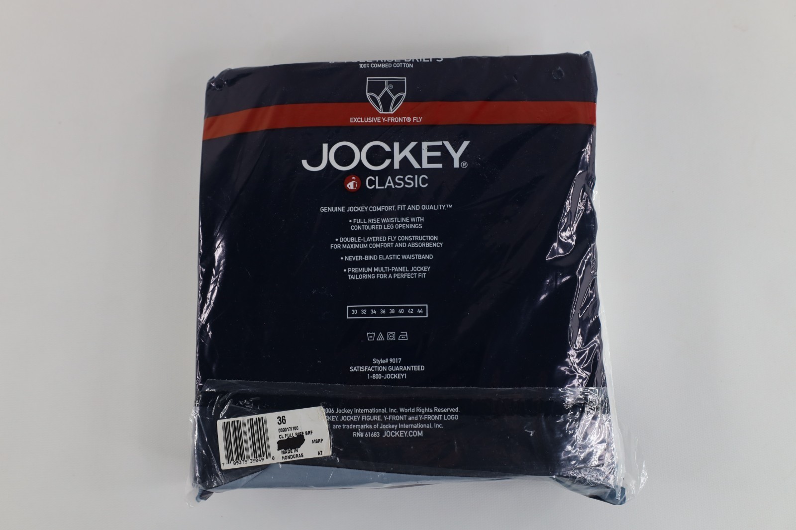 Deadstock Vtg Y2K 2006 Jockey Mens 36 6 Pack Y Front Full Rise Briefs Underwear Item image 3