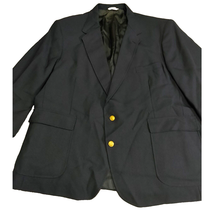 Alexander Boston Lloyd Mens Navy Blazer Inner Pockets Brass Button Sleev... - $23.18