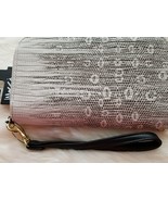 Mossimo ~ Faux Leather Wristlet ~ White ~ VT5210 ~ 4&quot; x 7&quot; - $20.46 CAD