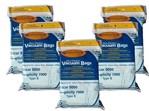 Primary image for Riccar Vacuum Bags Type A 6 Pack by Envirocare 846-5
