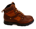 Polo Ralph Lauren Brown Diego Leather Lace Up Mid High Boots Men&#39;s Size 7 D - $197.99