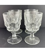 Set of 4 Arcoroc France Artic Wine Glass Goblets - $22.30 CAD