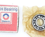 Delco HDH Bearing R6  (OPEN) BALL BEARING 3/8 X 7/8 X 7/32 - £3.91 GBP