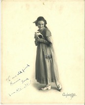 PAULINE STARKE (c.1917) Silent Film Dbl-Wt INSCRIBED PHOTO By Carpenter ... - £59.95 GBP