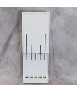 Cutco 5 Slot Knife Holder Off White Plastic Wall Mountable 1742 - $309.09 MXN
