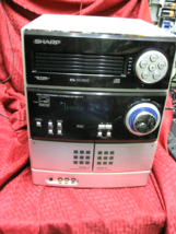 SHARP stereo MINI COMPONENT SYSTEM CD-ES777 Tapes play/ CD not work/ASIS... - $24.74