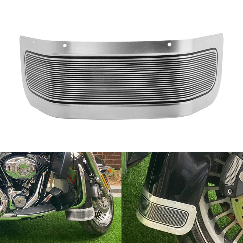 Motorcycle Front  Skirt Trim Protector Cover  Harley Touring Road  Ultra Limited - £149.45 GBP