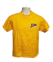 Purdue University EAE Indiana Beta Adult Medium Yellow TShirt - £15.59 GBP