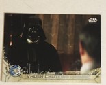 Rogue One Trading Card Star Wars #38 Vader Cautions Krennic - $1.97