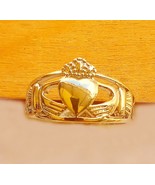 Claddagh Wedding Ring Gold, Celtic Engagement Ring, Celtic Wedding Ring ... - £277.29 GBP+