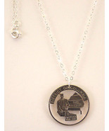 District of Columbia, Cut-Out Coin Jewelry, Necklace - $23.49