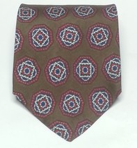 JSACO Men Dress Brown Tie 3.5&quot; wide 56&quot; long  - £3.78 GBP