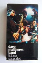 Dave Matthews Band - Listener Supported VHS Tape 1999 - £13.39 GBP