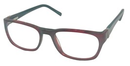 Jones New York Womens Ophthalmic Plastic Rectangle Eyewear Frame  J748 Ruby 51 - £28.60 GBP