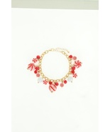  Christmas Theme Enamel Charm Bracelet - €23,81 EUR