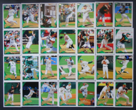 2010 Topps Series 1 &amp; 2 Oakland Athletics A&#39;s Team Set of 28 Baseball Cards - £3.13 GBP