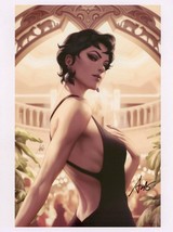 Stanley Artgerm Lau SIGNED DC Portfolio Batman Poster Art Print ~ Catwoman - $49.49