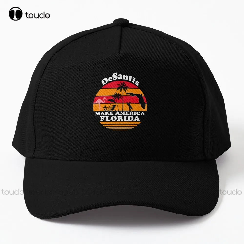 Trump Desantis 2024 Make America Florida Baseball Cap Large Head Hats Street - £13.49 GBP
