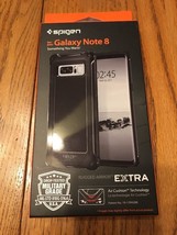 Spigen Black Rugged Armor eXtra Case for Samsung Galaxy Note 8 - 587CS21833 - $29.35