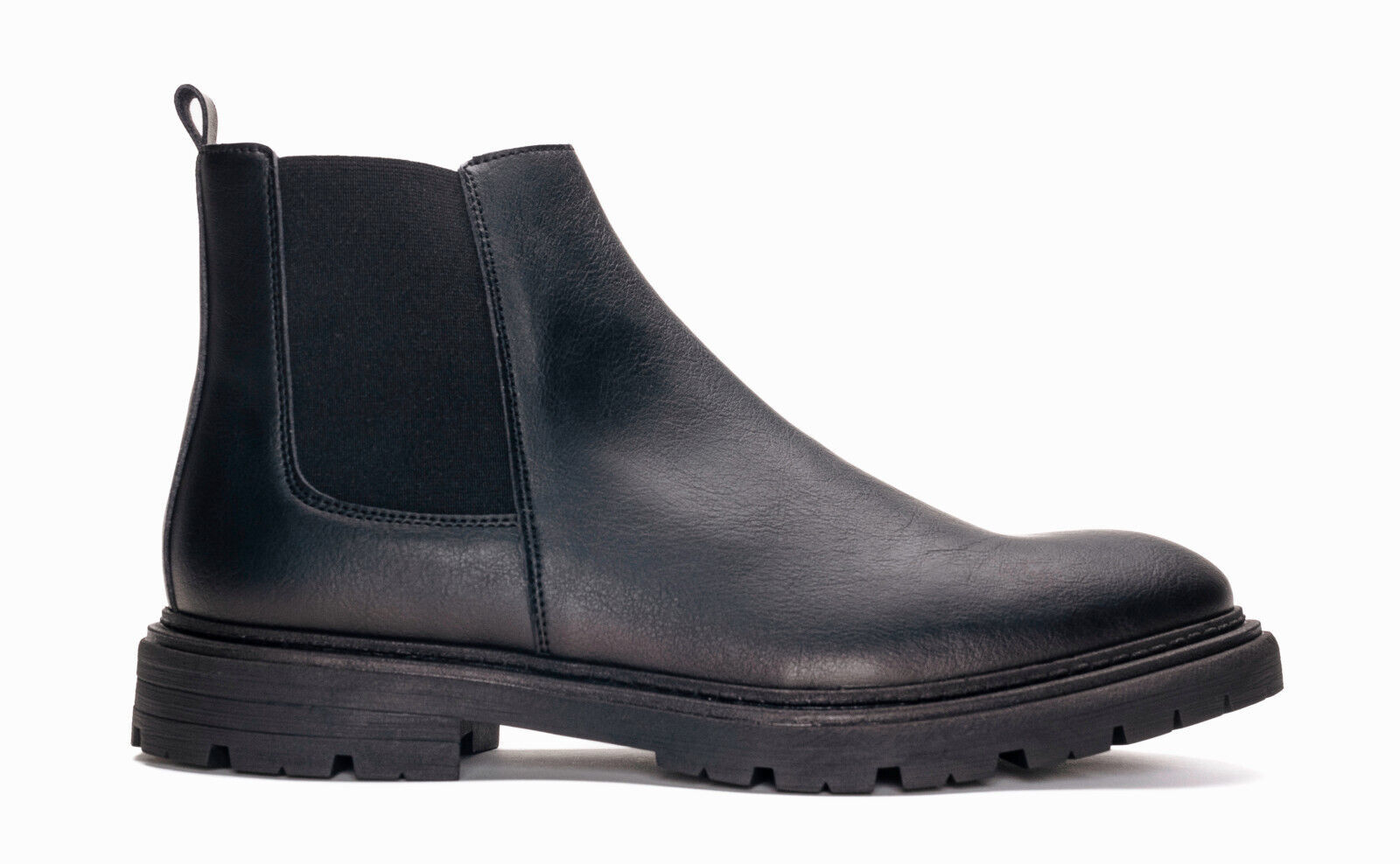 Stivale vegano Chelsea alla caviglia con elastico flexibile e fodera traspirante