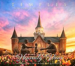 Mormon Temples Heavenly Views Photographs LDS Temple of the Church of Je... - $21.36
