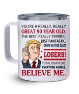 NAHOTICQ 90th Birthday Tumbler Mug 12oz Gift for Men Women - €10,88 EUR NAHOTICQ 90th Birthday Tumbler Mug 12oz Gift for Men Women - €10,88 EUR