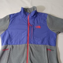 The North Face ANLP Women Gray & Purple Denali Fleece Polartec Full Zip Jacket M image 9