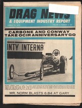 Drag News 8/22/1970-Steve Carbone cover-New England News-Mildoon Engineering ... - £35.47 GBP