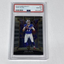 Authenticity Guarantee 
2018 Panini Select #24 Josh Allen Buffalo Bills RC Ro... - £209.34 GBP