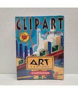 Vintage 1995 Art Factory Clip Art Cartoons 100 Images For Windows Floppy - $1,247.63 MXN