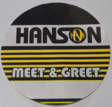 Hanson Meet &amp; Greet Backstage Pass Perri NM American pop rock Tulsa Okla... - $9.77