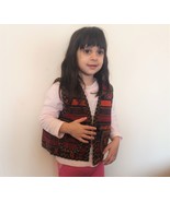 Armenian Child Vest, Carpet Vest, Traditional Costume, Folk Taraz Clothes  - £76.56 GBP