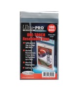 Ultra Pro Pack of 100 One Touch Resealable Poly Bags Sleeves for Card Ho... - £14.21 GBP