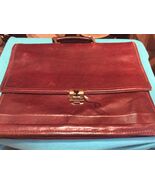 ADPEL GENUINE ITALIAN LEATHER BRIEFCASE with LOCKING KEY - Free Shipping - $1,345.52 MXN