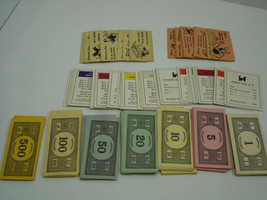 Parker Brothers Monopoly Money Property Chance Com Chest Set No 6 Trading Game - £12.48 GBP