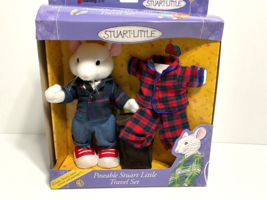 1999 Learning Curve Poseable Stuart Little Travel Set New - $24.26