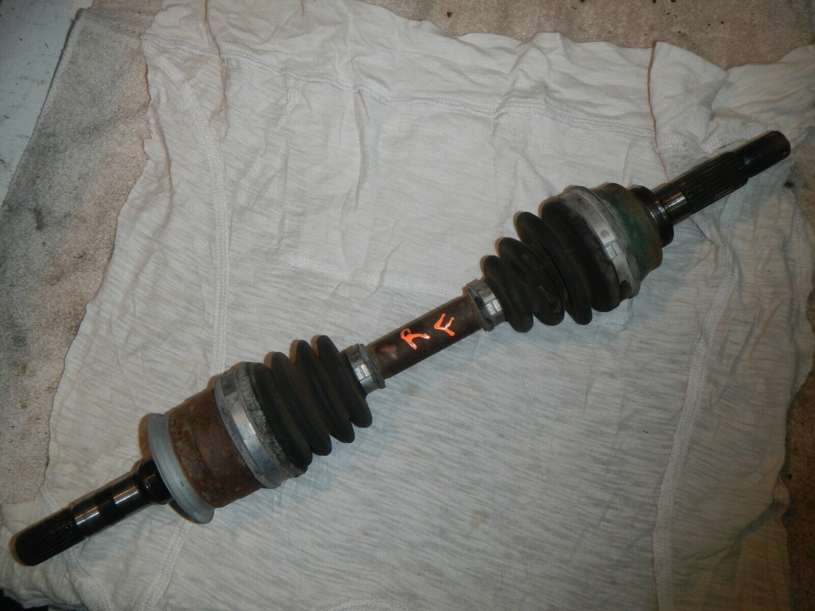 Right hand front axle CV shaft 1993 Kawasaki Bayou 400 4x4 KLF400-B1 - $74.24
