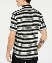 $128 Michael Kors Men&#39;s Linen Stripe Shirt, Size Medium - £37.89 GBP