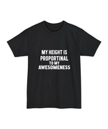Funny Tall People T-Shirt, Proportional Awesomeness Shirt, Tall - €11,99 EUR+