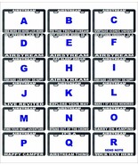 Airstream travel trailers RV touring coaches assorted license plate fram... - $9.52 CAD
