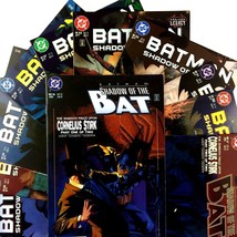 Batman Shadow of the Bat 11 Comic Lot 46 47 50 51 52 53 57 58 59 60 61 H... - £23.75 GBP