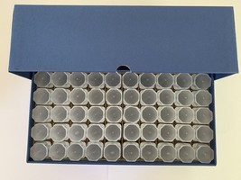 Guardhouse Nickel/Blue Coin Tube Box w, 50 Guarhdouse Nickel, Square Coi... - $79.42 CAD