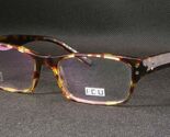 ICU Par Haut Êtes 8431 2 Demi Tortue Unique Rare Lunettes 52-17-145mm - $95.98