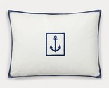 Ralph Lauren Evan Anchor Nautical Deco pillow $150 - $49.87