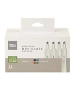 Office Depot Low-Odor Dry-Erase Markers  Chisel Point  Assorted  Pack Of 12 - $14.92 CAD