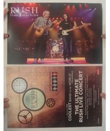 Rush Affiche Promo Temps Machine Cleveland 02011 2-Sided - $37.03 CAD