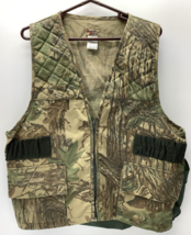 Vintage Sports A Field Hunters Vest Adult Large RealTree Camouflage Shooters Men - £13.04 GBP