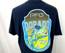 Columbia PFG T Shirt XL Dorado Pale Ale Brewed In The Pacific Northwest Blue - £19.54 GBP