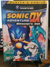 Sonic Adventure DX: Director's Cut Nintendo Gamecube Manual and Box Art NO GAME - $74.25